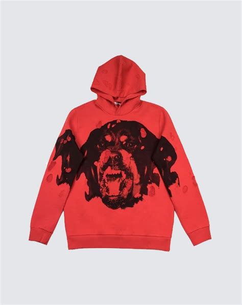 givenchy rottweiler bomber|givenchy hoodie distressed.